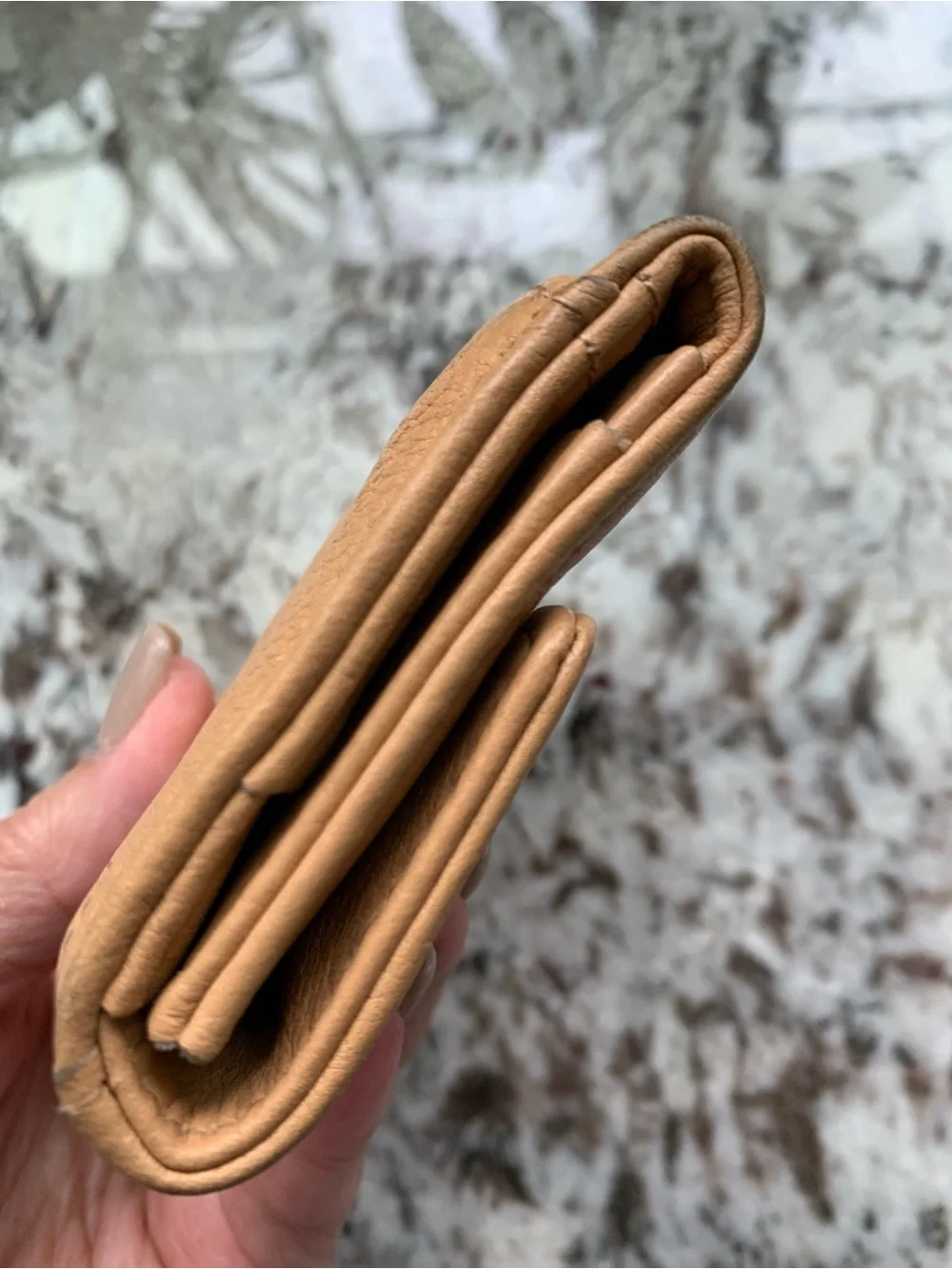 HAMMITT wallet card holder keychain AMAZING LEATHER MSRP $145